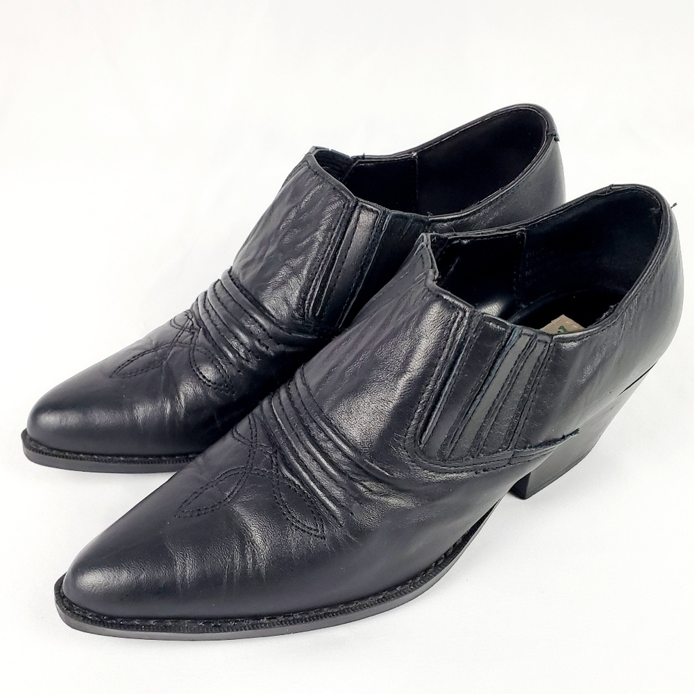 Maine Woods Western Ankle Boots Leather 5.5